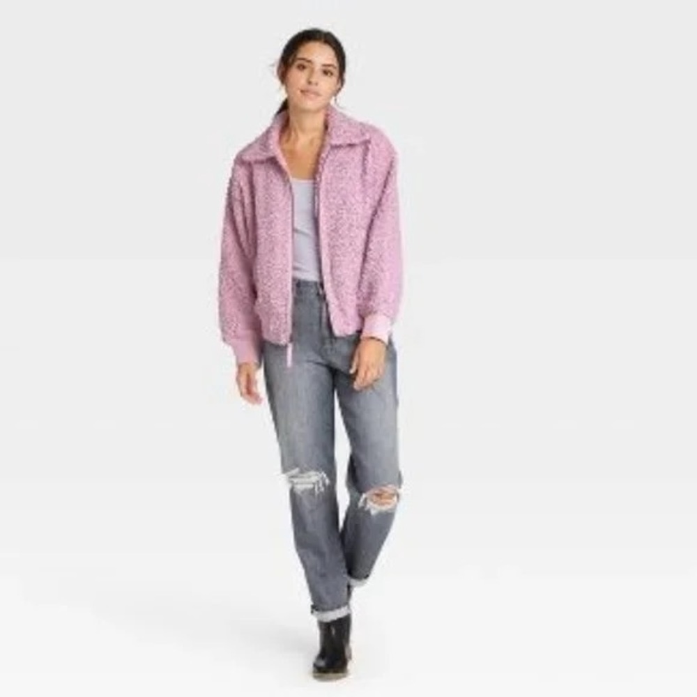 Universal Thread Sherpa Bomber Jacket - Picture 3 of 10